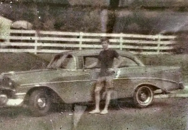 Bill Moppert Jr.'s 1956 Chevrolet 210 hardtop, the car where it all began, 1968