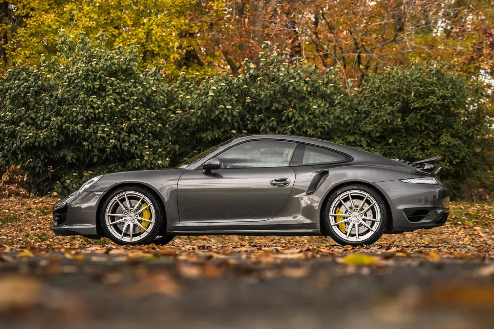 Grey Porsche 911 Turbo S